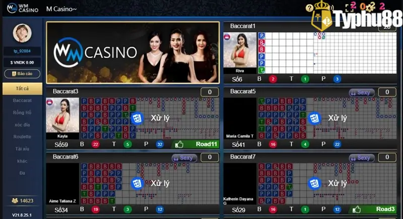 Hướng dẫn tham gia sảnh live casino typhu88