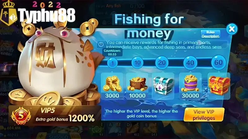 Lucky fishing có nhiều chương trình ưu đãi khủng